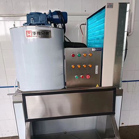 1吨片冰机不锈钢交付广东广州某食品厂
