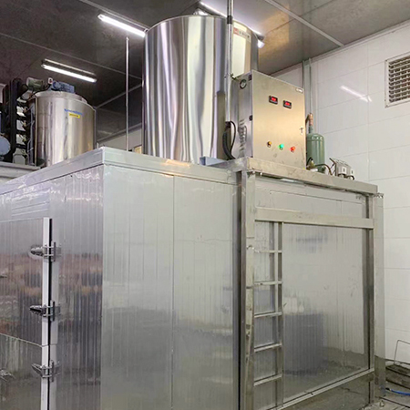 10吨大型片冰机交付福建漳州某食品厂